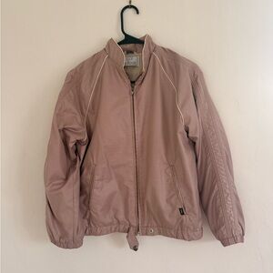 Vintage Clique by John Heckler Pink Bomber Jacket